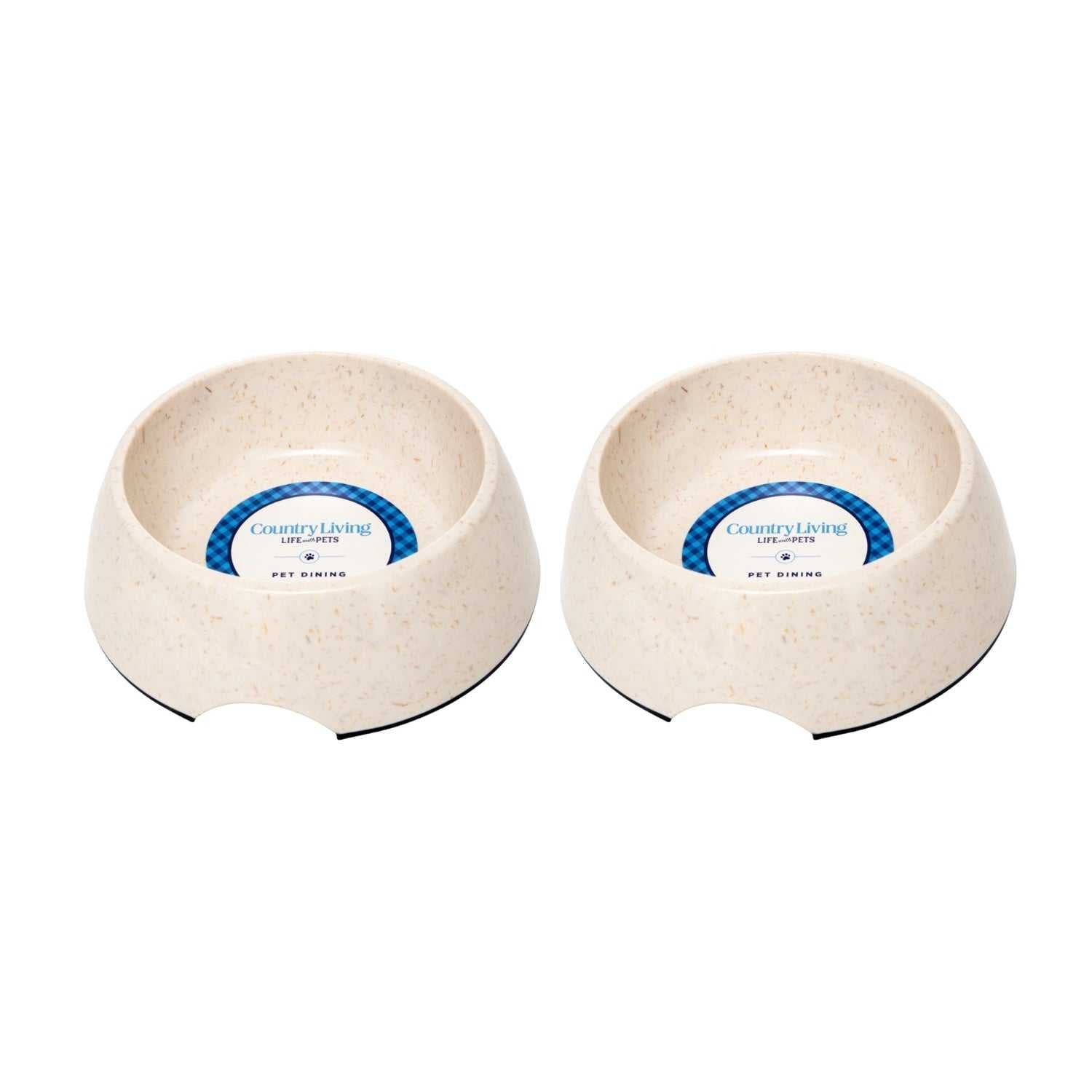 Bamboo Bowls Country Living Set of 2 Natural Fiber Dog Bowls – White Swan SPD-613 21 $ Pet Lovers Store American Pet Supplies Stew's Incense