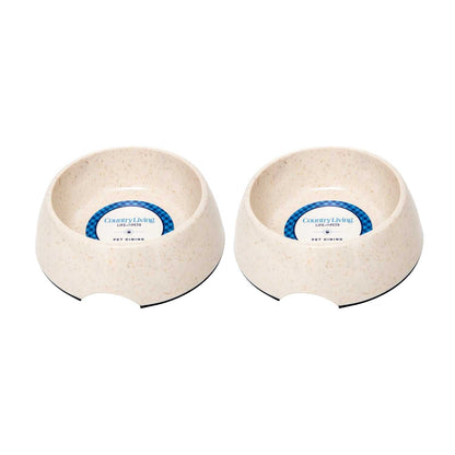 Bamboo Bowls Country Living Set of 2 Natural Fiber Dog Bowls – White Swan SPD-613 21 $ Pet Lovers Store American Pet Supplies Stew's Incense