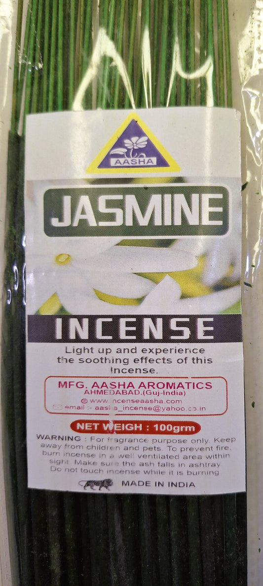 Aasha Jasmine Incense Sticks-12 Inch-Approx. 60 Sticks