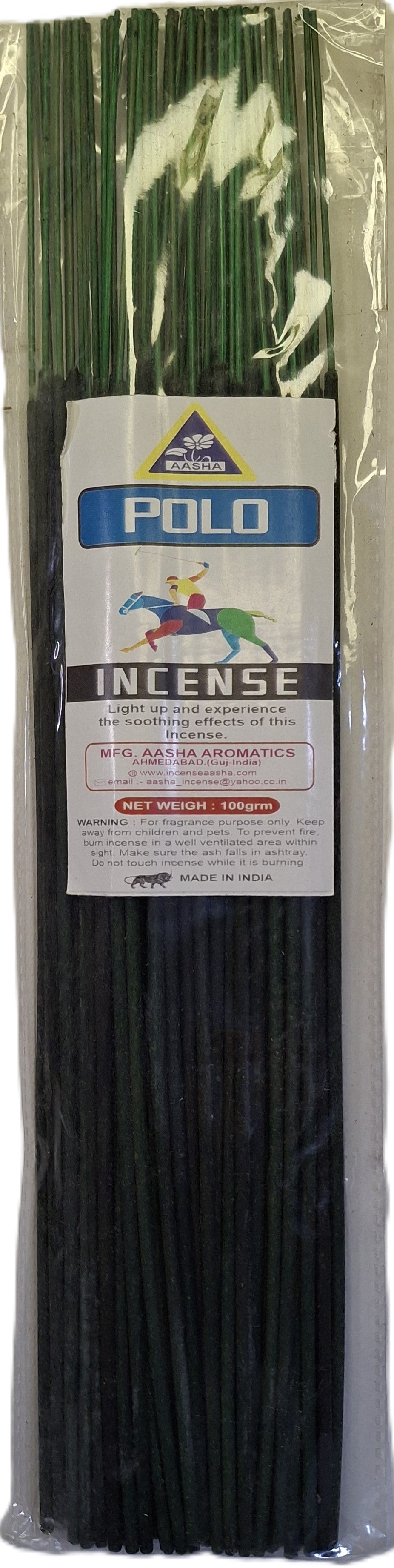 Aasha Polo Incense Sticks-12 Inch-Approx. 60 Sticks