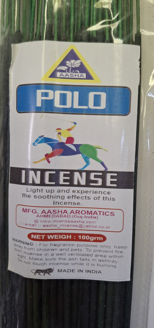 Aasha Polo Incense Sticks-12 Inch-Approx. 60 Sticks