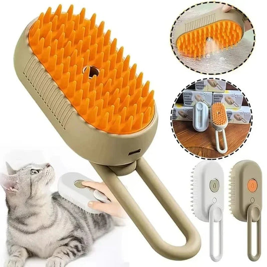 2025 Steam Clean Groom  Massage Pet Brush