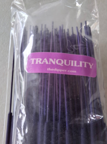 The Dipper Tranquility 11 Inch Incense Sticks - 100 Sticks
