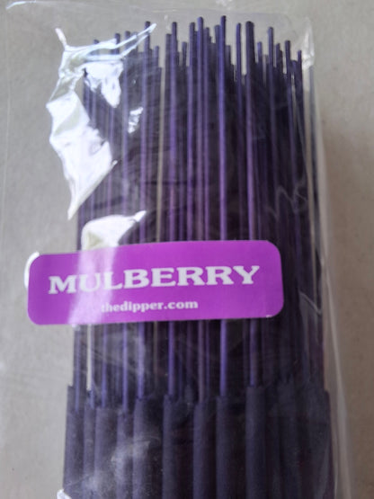 The Dipper Mulberry 11 Inch Incense Sticks - 100 Sticks