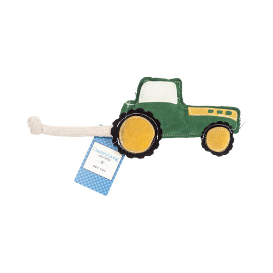 Leather Toys Country Living Faux Leather Green Tractor Dog Chew Toy, Durable, Safe and Non-Toxic ECO551 15 $ Pet Lovers Store American Pet Supplies Stew's Incense