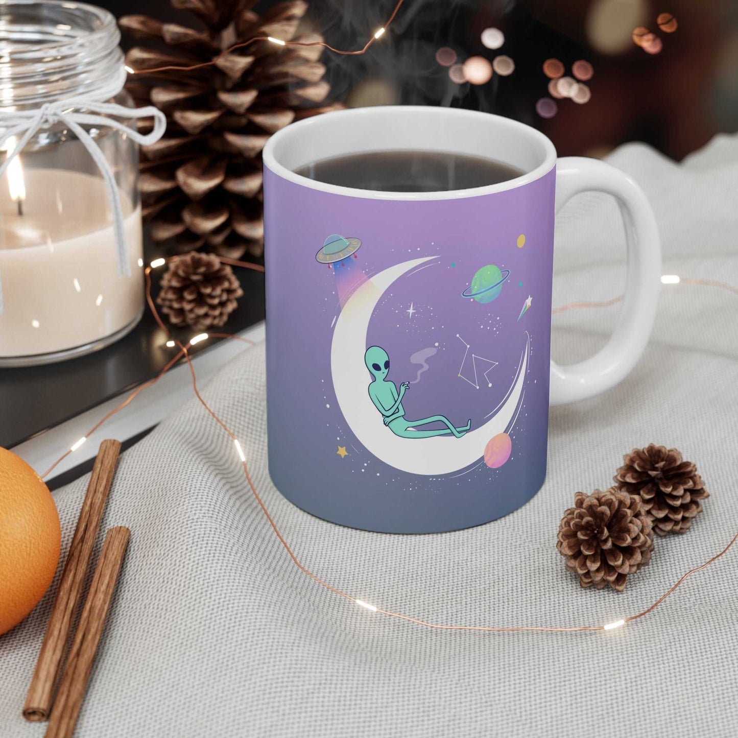 Mug Chilling Alien Purple Mug 11oz 18309001576220324476 24 $ Shop All Onetify Stew's Incense