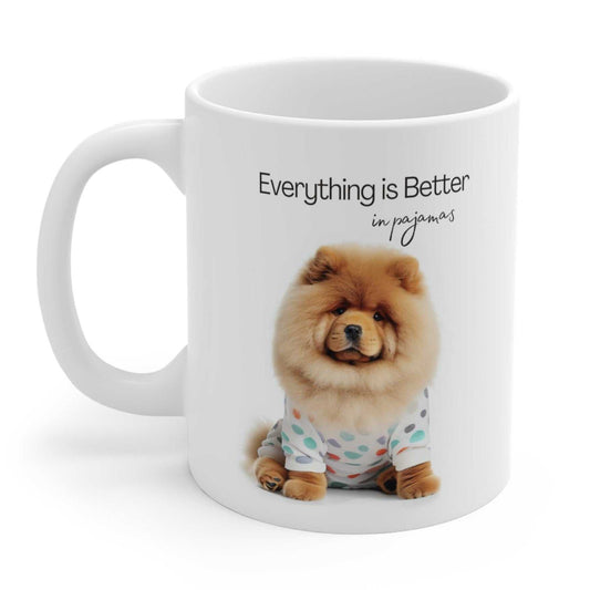 Mug Fluffy Chow Chow in Pajamas Mug 22715264290934516322 24 $ Mugs Onetify Stew's Incense