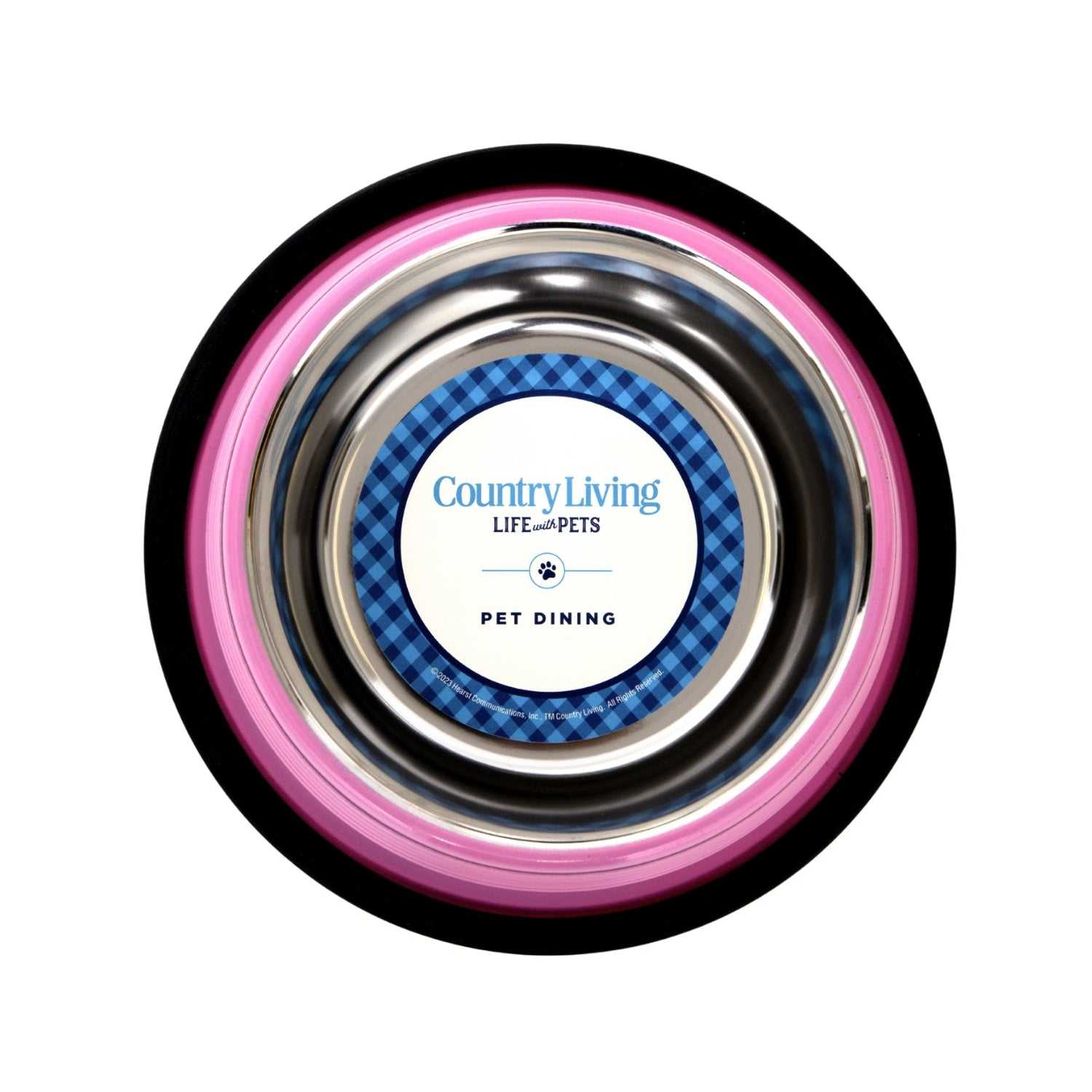 Ribbed Bowls Country Living Set of 2 Ribbed Non-Slip Pet Bowls – Carnation Pink SBS 2404 12 $ Pet Lovers Store American Pet Supplies Stew's Incense