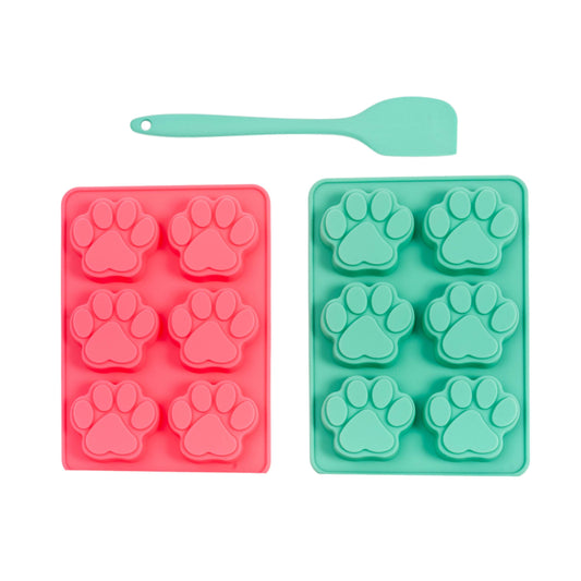 Baking Tray Country Living 3-Piece Silicone Baking Kit – Includes 2 Baking Trays (6-Cavity Paw Print Mold) & Spatula – for Homemade Dog Treats, Candy, Chocolate, and Ice Cubes CL-1002 15 $ Pet Lovers Store American Pet Supplies Stew's Incense