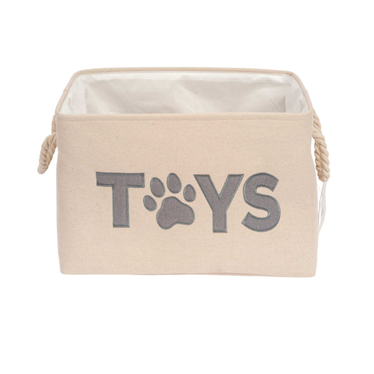 Containers Country Living Foldable Fabric Dog Toy Storage Bin - Convenient Organizer for Pet Accessories CL-1004 19 $ Pet Lovers Store American Pet Supplies Stew's Incense