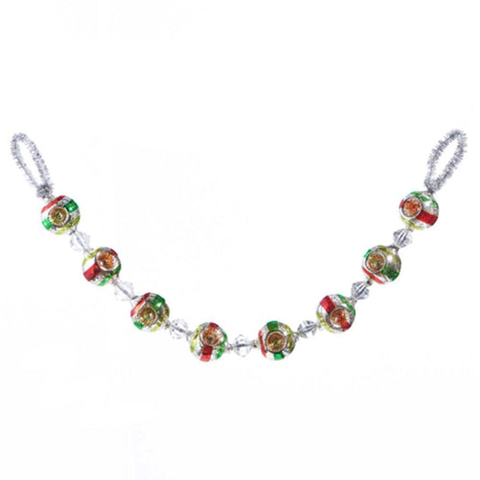 Seasonal & Holiday Decorations 26" Vintage Indent Glass Ornament Garland G4324553 29 $ Christmas Quirks! Stew's Incense