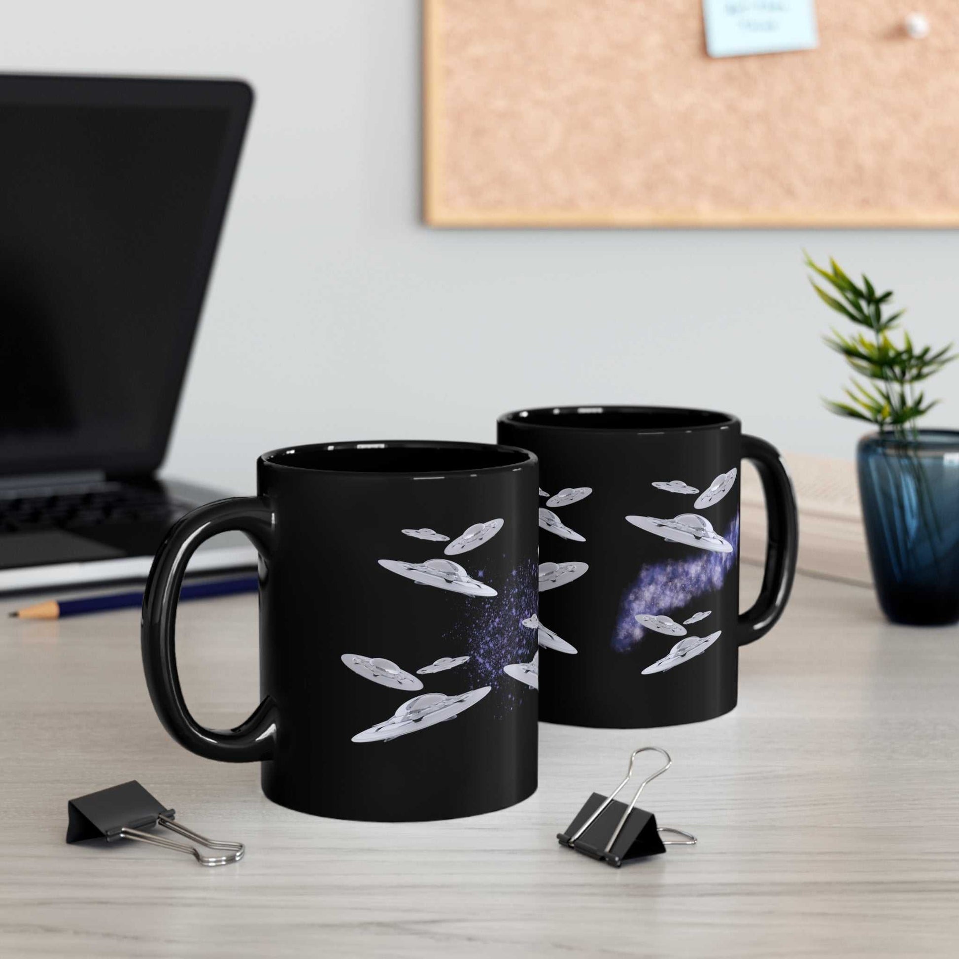 Mug Flying UFO's Black Coffee Tea Mug 28451524562622180959 26 $ Shop All Onetify Stew's Incense