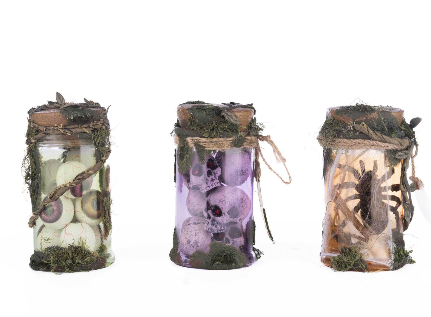 Seasonal Decor, Halloween Broomstick Acres Potion Jars Assortment of 3 28-428172 239 $ Incense Assortments Quirks! Stew's Incense
