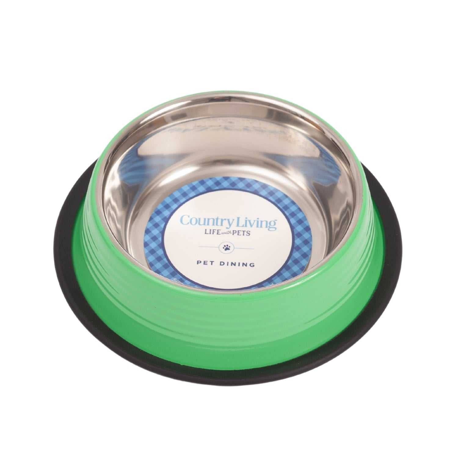 Ribbed Bowls Country Living Set of 2 Ribbed Non-Slip Pet Bowls – Irish Green SBS 2409 12 $ Pet Lovers Store American Pet Supplies Stew's Incense