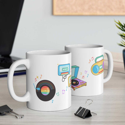Mug Retro Music Collection Coffee Tea Mug 30319179868379071430 24 $ Mugs Onetify Stew's Incense