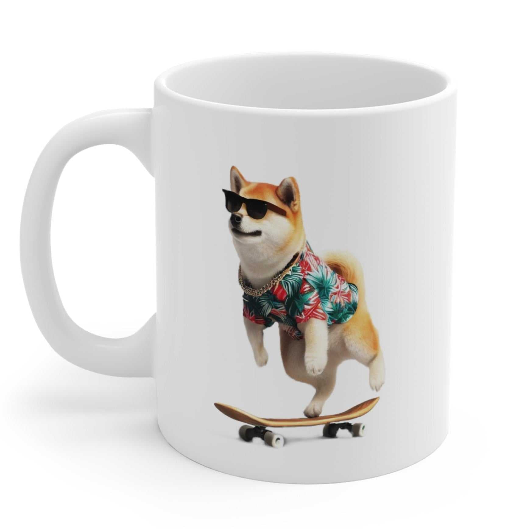 Mug Shiba In Hawaiian Shirt Mug 26654971685230926517 24 $ Mugs Onetify Stew's Incense