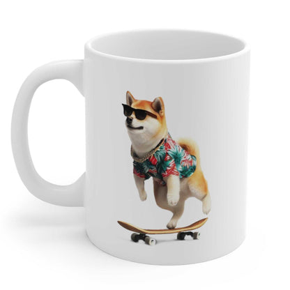 Mug Shiba In Hawaiian Shirt Mug 26654971685230926517 24 $ Mugs Onetify Stew's Incense