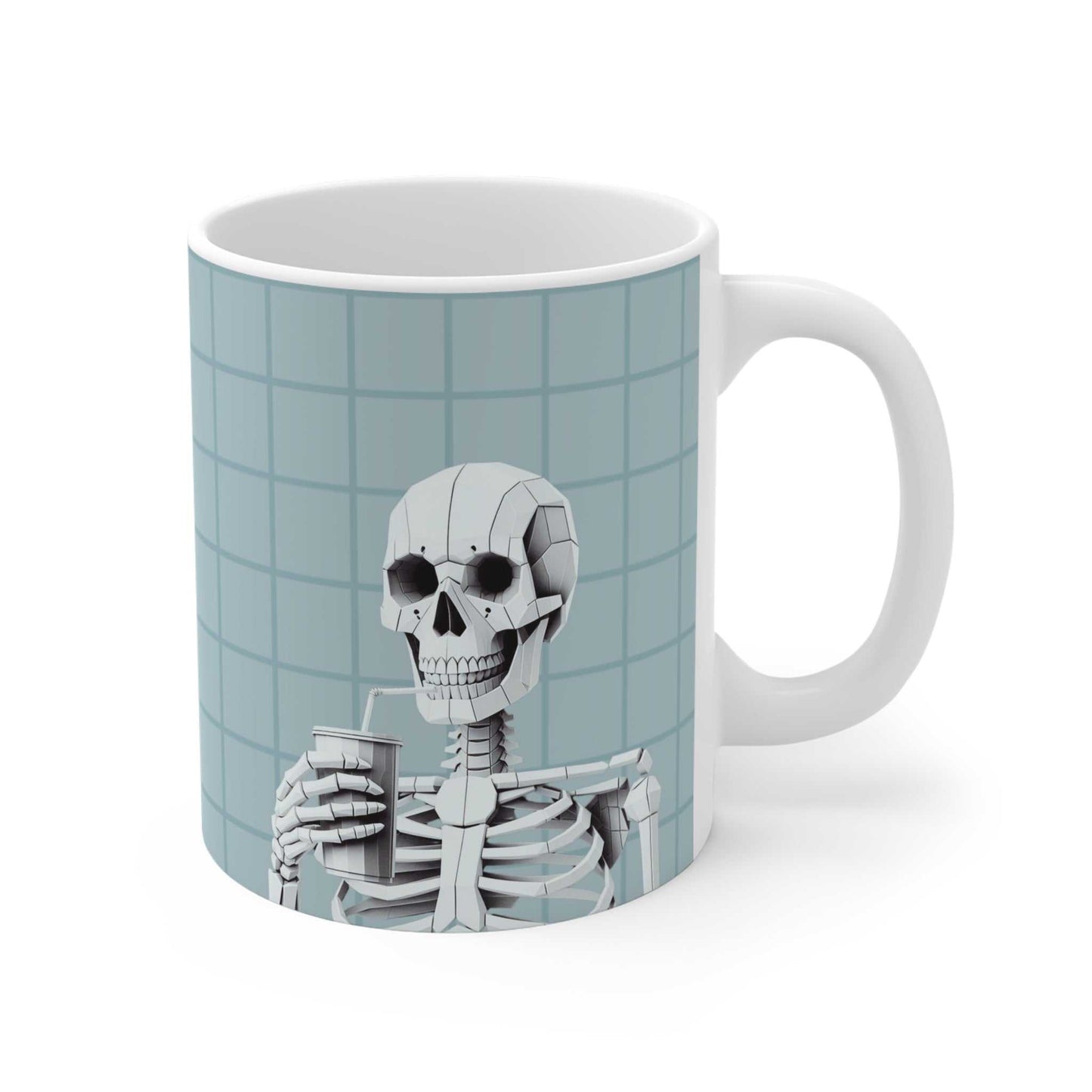 Mug Skeleton Sipster Blue Mug 16694621985573618768 24 $ Mugs Onetify Stew's Incense