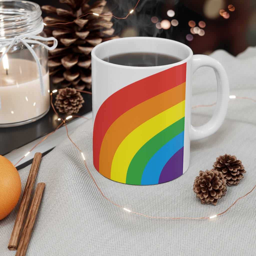 Mug Rainbow Love Mug 11oz 2785327722 24 $ Mugs Onetify Stew's Incense