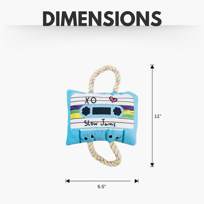 Chew Toys Retro Cassette Tape Plush Dog Toy – with Squeaker & Crinkle Paper for Fun Play HOM317 12 $ Shop All American Pet Supplies Stew's Incense