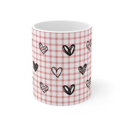 Mug Plaid and Hearts Pink Mug 33461041771972583907 24 $ Mugs Onetify Stew's Incense