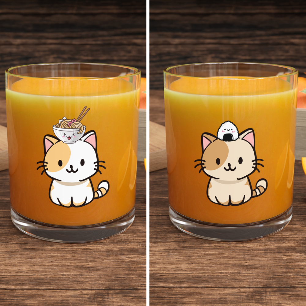 Mug Kawaii Cat Foodie Mug Set (2 Pcs) 96075277476125129566 54 $ Mugs Onetify Stew's Incense