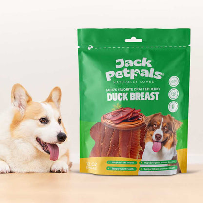 Dog Treats Jack PetPals Handcrafted Jerky Duck Breast Dog Treats (12oz) PCK8003 20 $ Shop All American Pet Supplies Stew's Incense