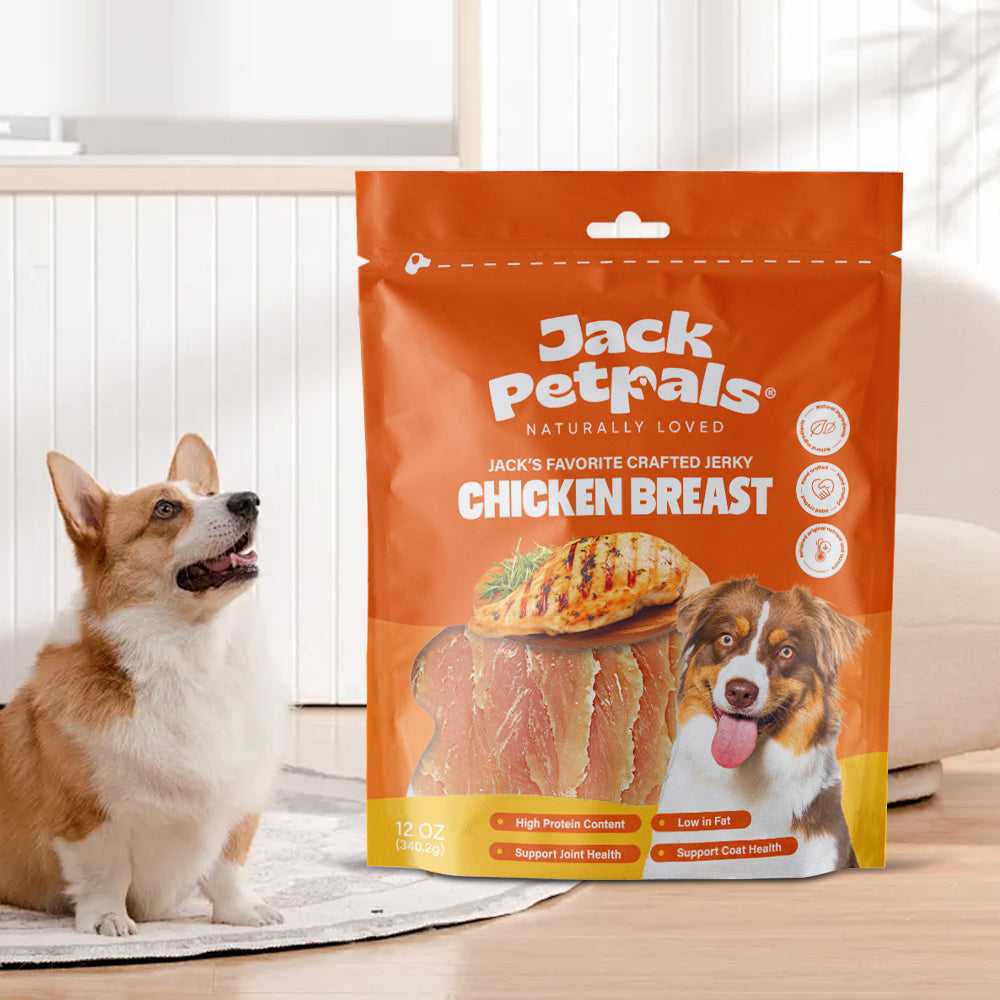 Dog Treats Jack PetPals Handcrafted Jerky Chicken Breast Dog Treats (12oz) PCK8004 19 $ Shop All American Pet Supplies Stew's Incense