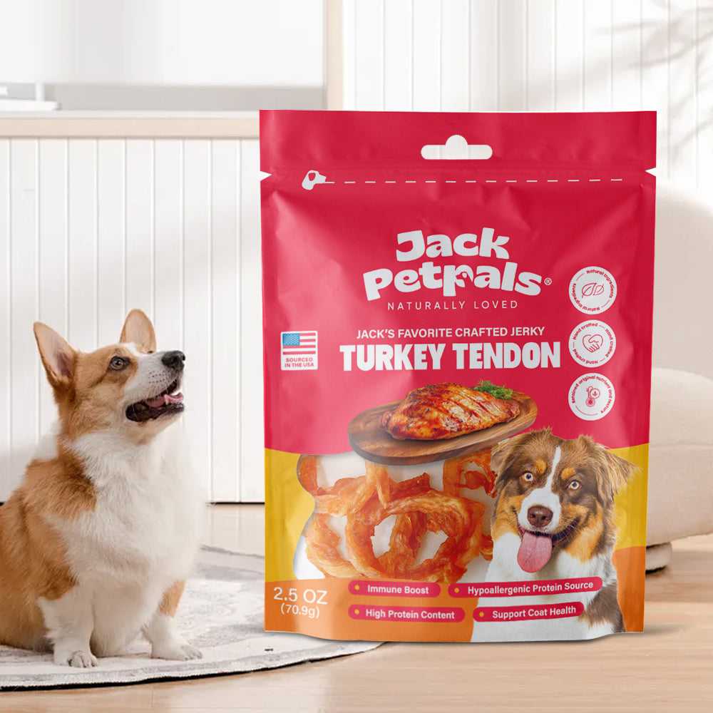Dog Treats Jack PetPals Handcrafted Jerky Turkey Tendon Dog Treats (2.5oz) PCK8000 18 $ Pet Lovers Store American Pet Supplies Stew's Incense