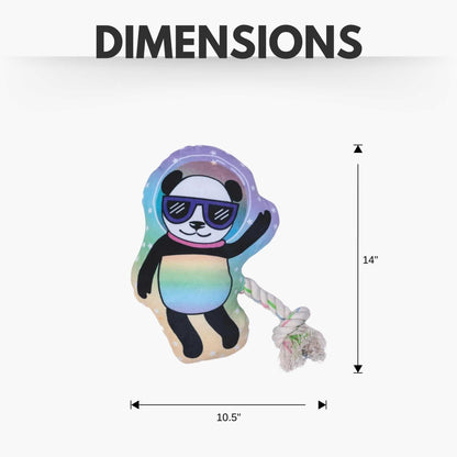 Chew Toys Space Panda Plush Dog Toy – with Squeaker & Crinkle Paper for Fun Play HOM322 12 $ Pet Lovers Store American Pet Supplies Stew's Incense