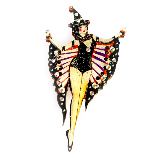 brooch The Moth Girl Halloween Brooch by Rosie Rose Parker 417126546146_8AD0 34 $ Shop All Quirks! Stew's Incense