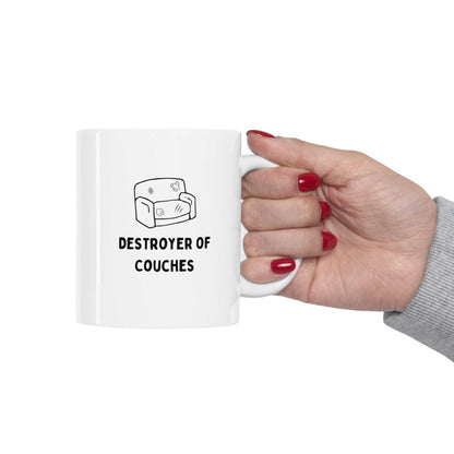 Mug The Cat Destroyer Of Couches Coffee Tea Mug 13919160163218798491 24 $ Shop All Onetify Stew's Incense