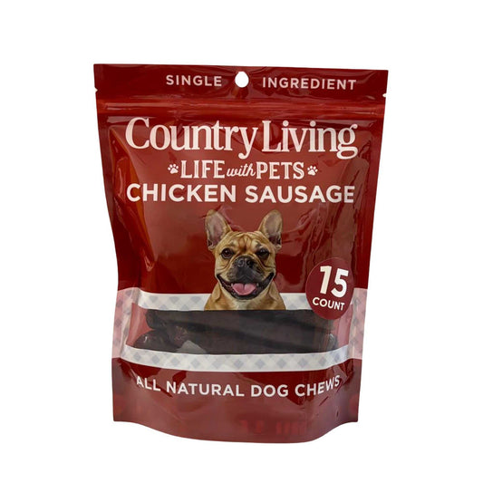 Dog Treats Country Living 4”-5” Beef Flavored Chicken Sausage Dog Treats – 15 Count Bag – Soft & Chewy, High-Protein Training & Reward Treats – Grain-Free, No Artificial Flavors or Preservatives CL-PCK218-15PK 16 $ Pet Lovers Store American Pet Supplies Stew's Incense