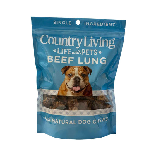 Dog Treats Country Living 4”-6” Beef Lung Slices Dog Treats – 8oz Bag – 100% Natural, Single-Ingredient, High-Protein, Grain-Free Dog Treats – Crunchy & Lightweight CL-PCK241-8OZ 16 $ Pet Lovers Store American Pet Supplies Stew's Incense