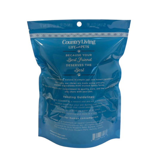 Dog Treats Country Living 4”-6” Beef Lung Slices Dog Treats – 8oz Bag – 100% Natural, Single-Ingredient, High-Protein, Grain-Free Dog Treats – Crunchy & Lightweight CL-PCK241-8OZ 16 $ Pet Lovers Store American Pet Supplies Stew's Incense