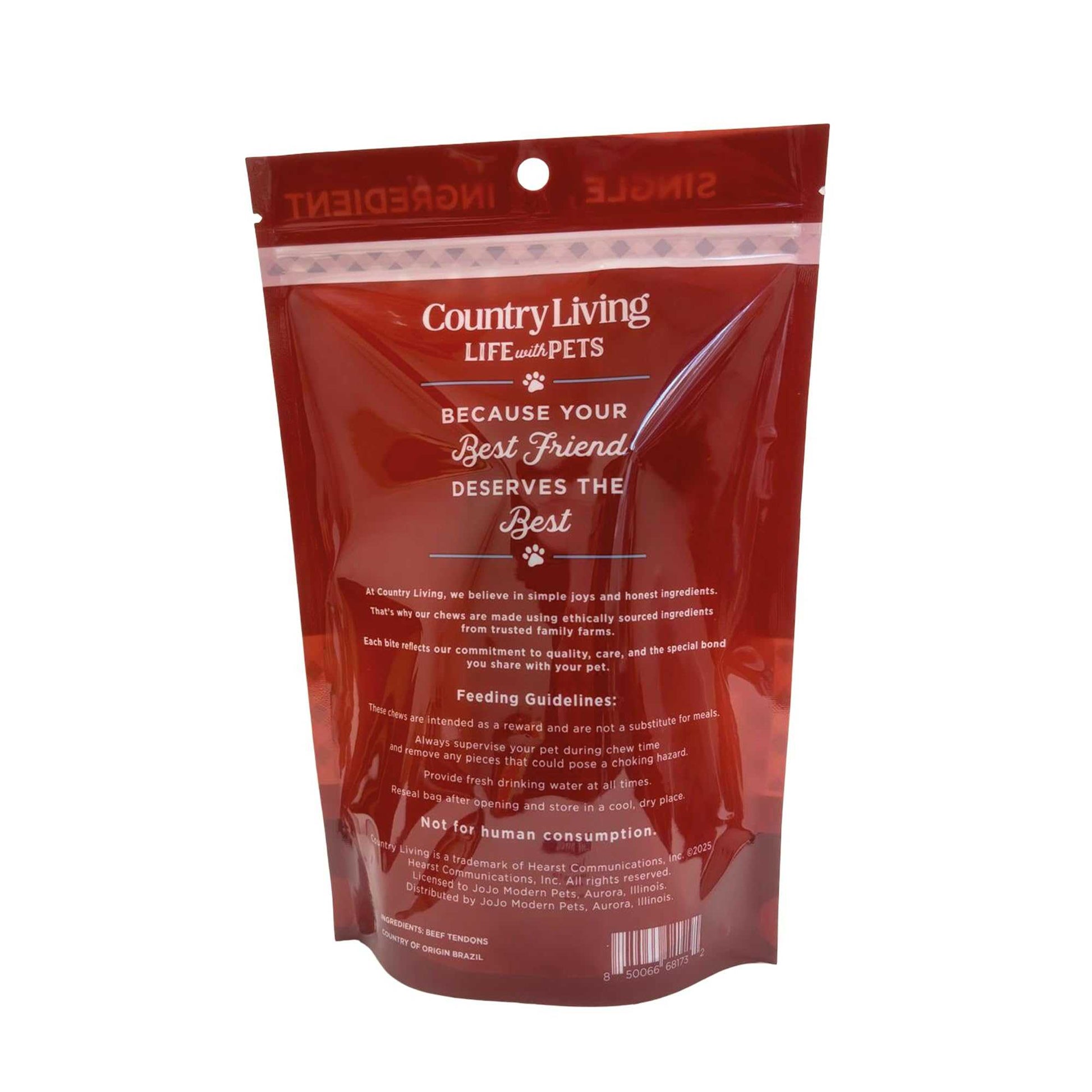 Dog Treats Country Living 4”-7” Beef Backstrap Tendon Dog Chews – 5 Count Bag – All-Natural, Long-Lasting, High-Protein Dog Treats – Single-Ingredient, Grain-Free CL-PCK248-5PK 16 $ Pet Lovers Store American Pet Supplies Stew's Incense
