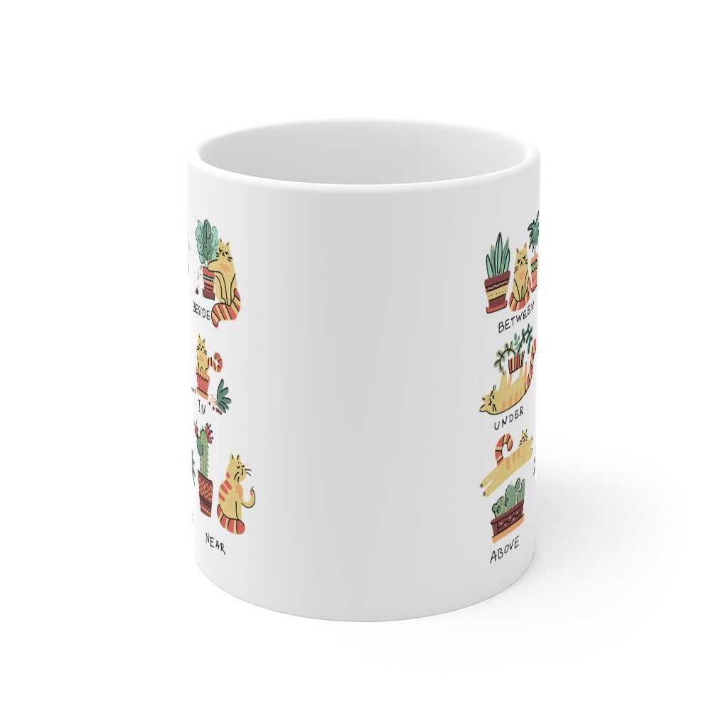 Mug Puurfect Combo Cat and Plants Coffee Tea Mug 2894124942 24 $ Mugs Onetify Stew's Incense