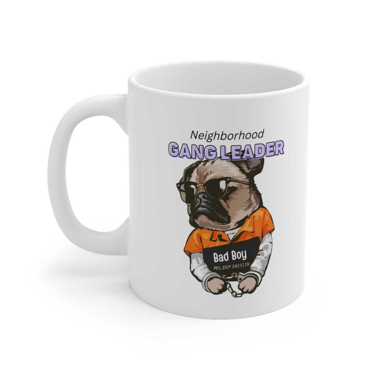 Mug Pug The Neighborhood Gang Leader Mug 27878072566359889764 24 $ Mugs Onetify Stew's Incense