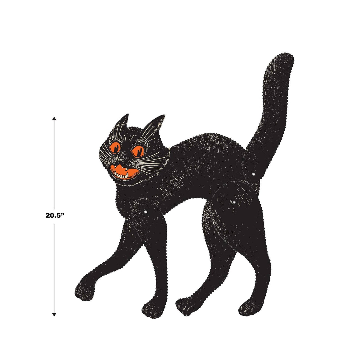 Seasonal Decor, Halloween Vintage 30" Halloween Jointed Scratch Cat by Beistle 01177 12 $ Shop All Quirks! Stew's Incense