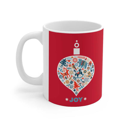 Mug Holiday Ornament with Joy Ceramic Mug 11oz 3576314606 24 $ Mugs Onetify Stew's Incense