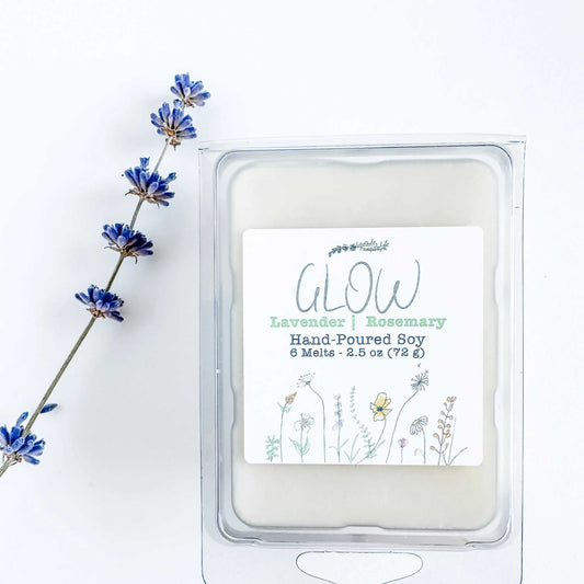 Wax Melt Glow Candle Melts sku-45236371128535 12 $ Shop All Lavender Life Company Stew's Incense