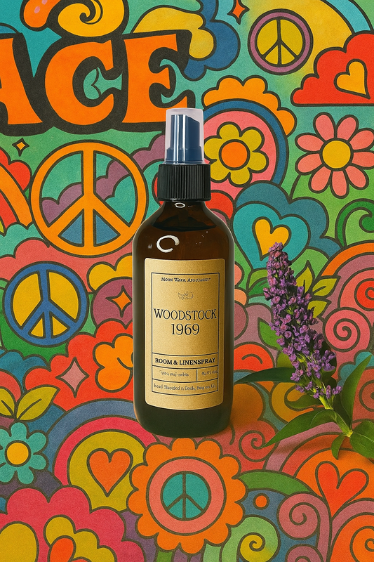  Woodstock 1969 - ROOM SPRAY -- Hemp, Grass, Nag Champa & Patchouli sku-41794363719770 24 $ Backpacks Moon Water Apothecary Stew's Incense