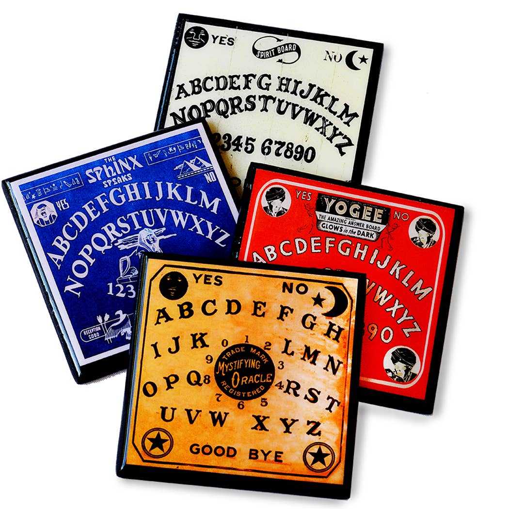 coaster set Summon Some Spirits: Spooky Spirit Board Drink Coaster Set 426045692642_8202 29 $ Shop All Quirks! Stew's Incense