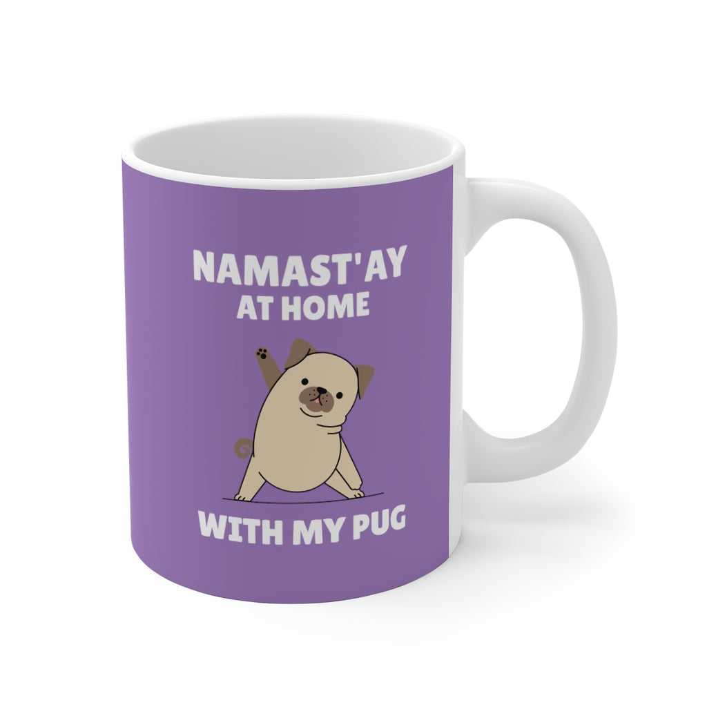 Mug Namast'ay Home with My Pug Mug 2084364798 24 $ Mugs Onetify Stew's Incense