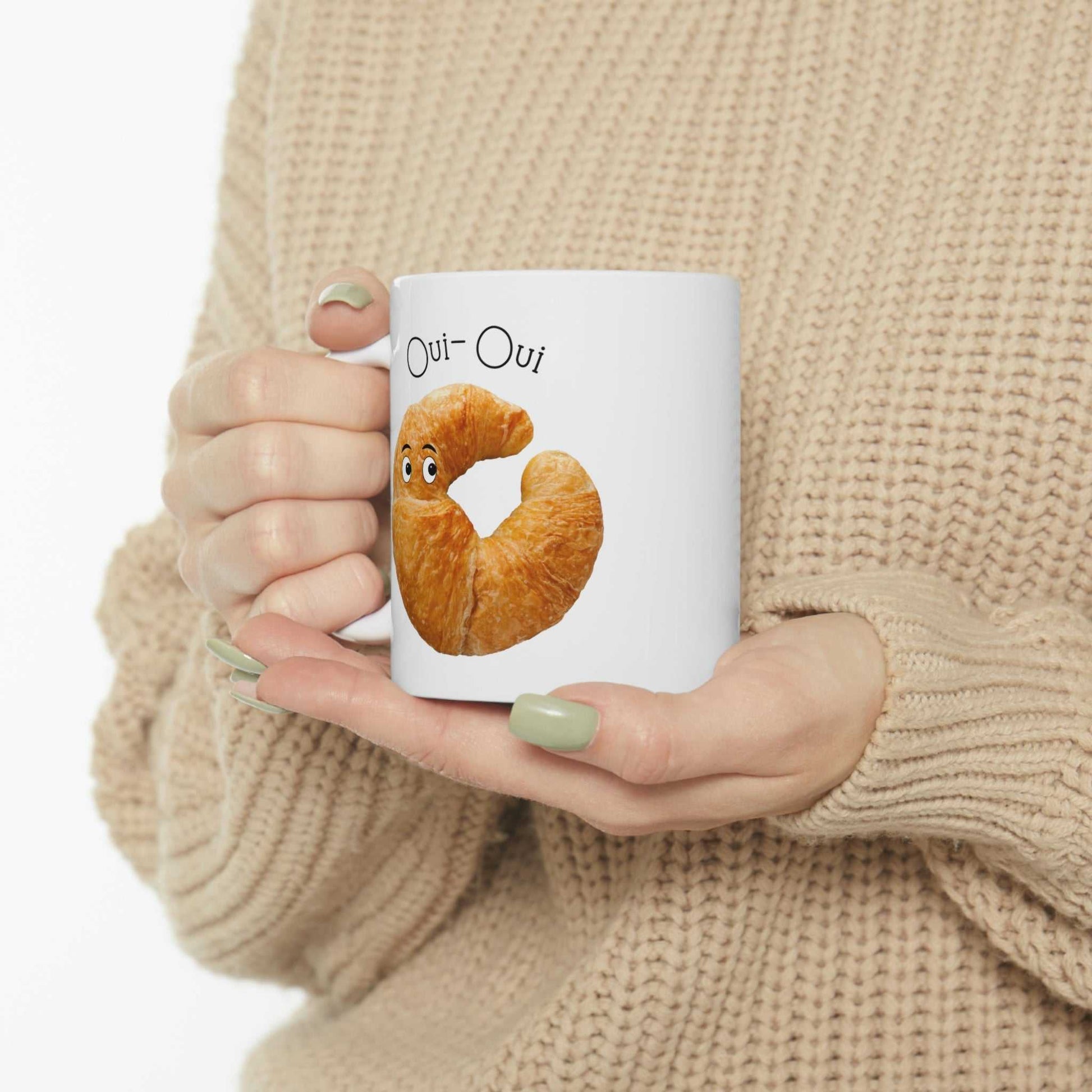 Mug Oui Oui French Croissant Novelty Mug 18027958851796650472 24 $ Mugs Onetify Stew's Incense