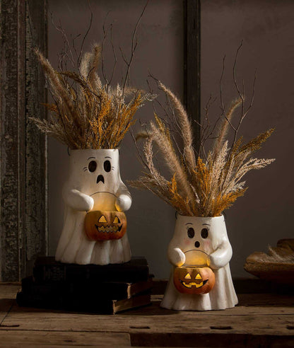Seasonal Decor, Halloween Scaredy Boo With Pumpkin Bucket Paper Mache TJ2311 89 $ Shop All Quirks! Stew's Incense