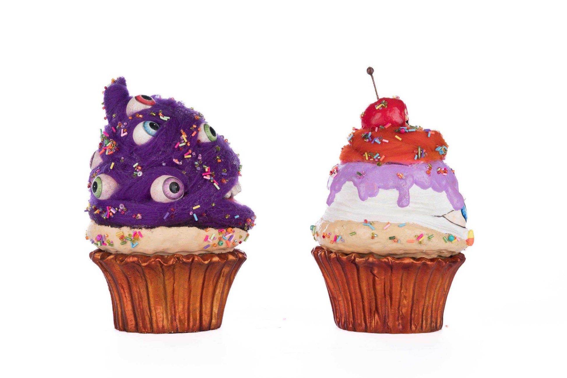 Seasonal Decor, Halloween Creepy Cupcakes Crazy Eyes And Crabby Crumbs Set of 2 28-428534 249 $ Quirks! Stew's Incense