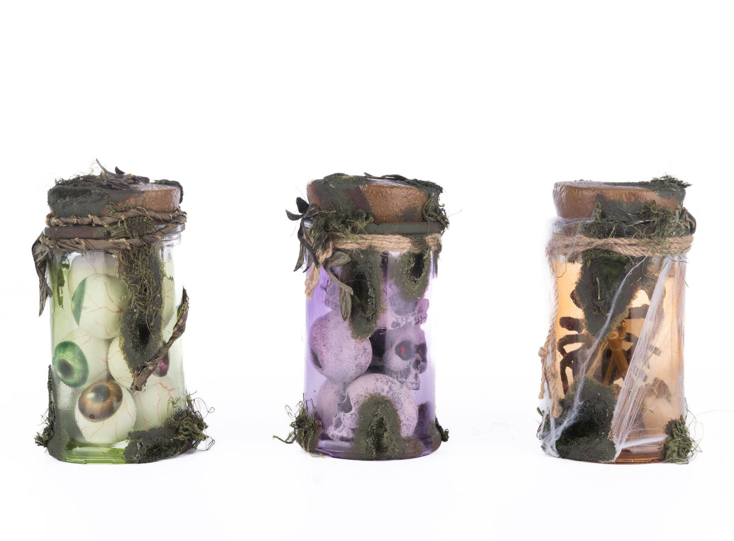 Seasonal Decor, Halloween Broomstick Acres Potion Jars Assortment of 3 28-428172 239 $ Incense Assortments Quirks! Stew's Incense