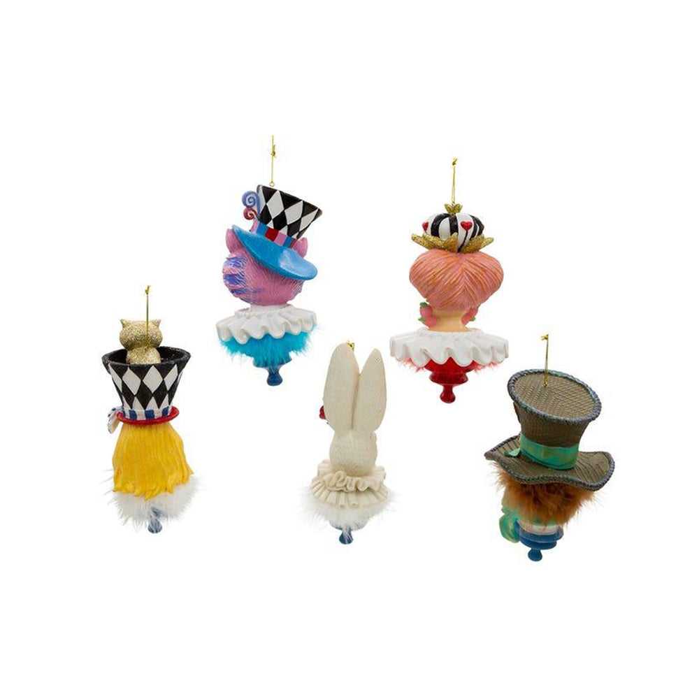Seasonal Decor, Christmas 6" Holly Hats™ Alice In Wonderland Hat Ornament Set, 5 Piece Set by Kurt Adler HAT0008 207 $ Christmas Quirks! Stew's Incense