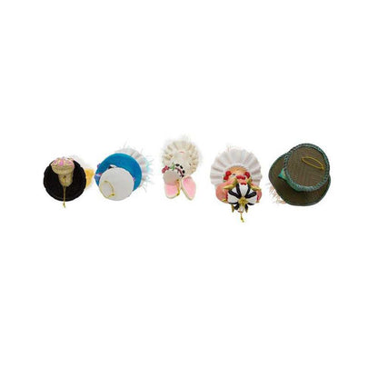 Seasonal Decor, Christmas 6" Holly Hats™ Alice In Wonderland Hat Ornament Set, 5 Piece Set by Kurt Adler HAT0008 207 $ Christmas Quirks! Stew's Incense